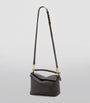 LOEWE Grey Small Leather Puzzle Edge Top-Handle Bag