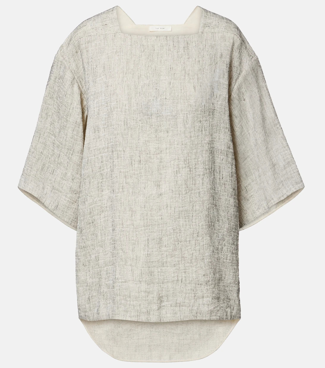 The Row - Hamza linen and silk top