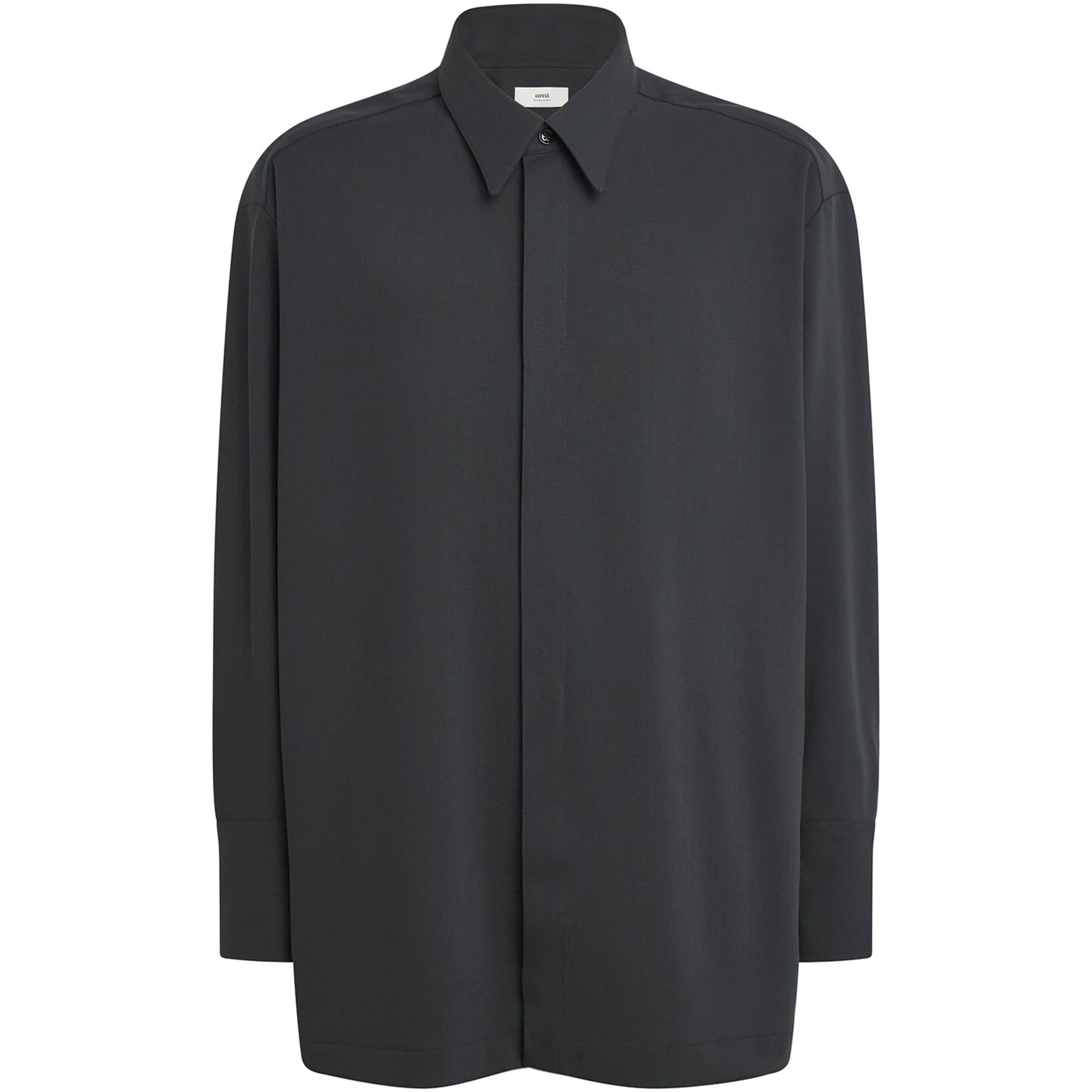 Wool Oversized Shirt