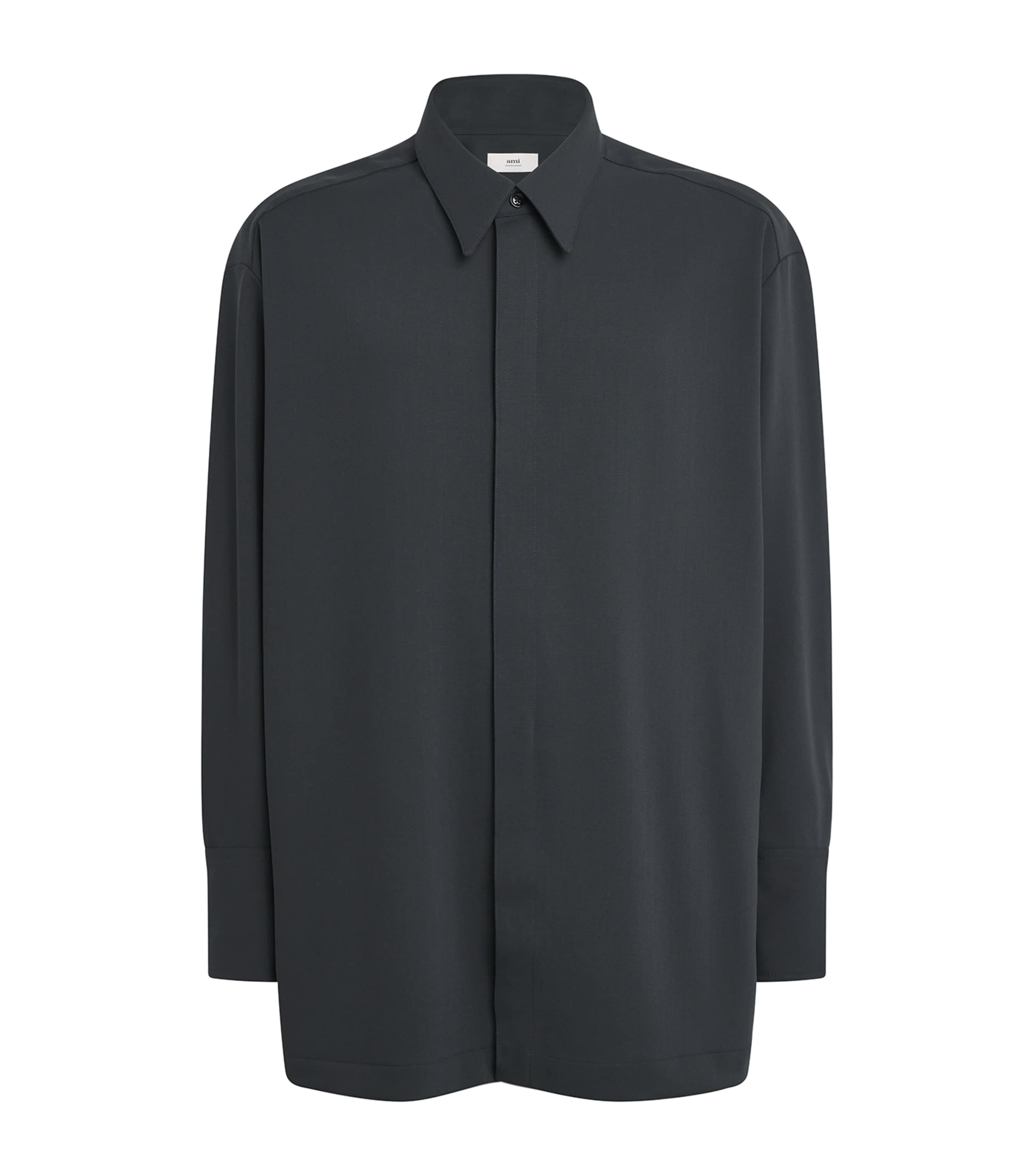 Wool Oversized Shirt