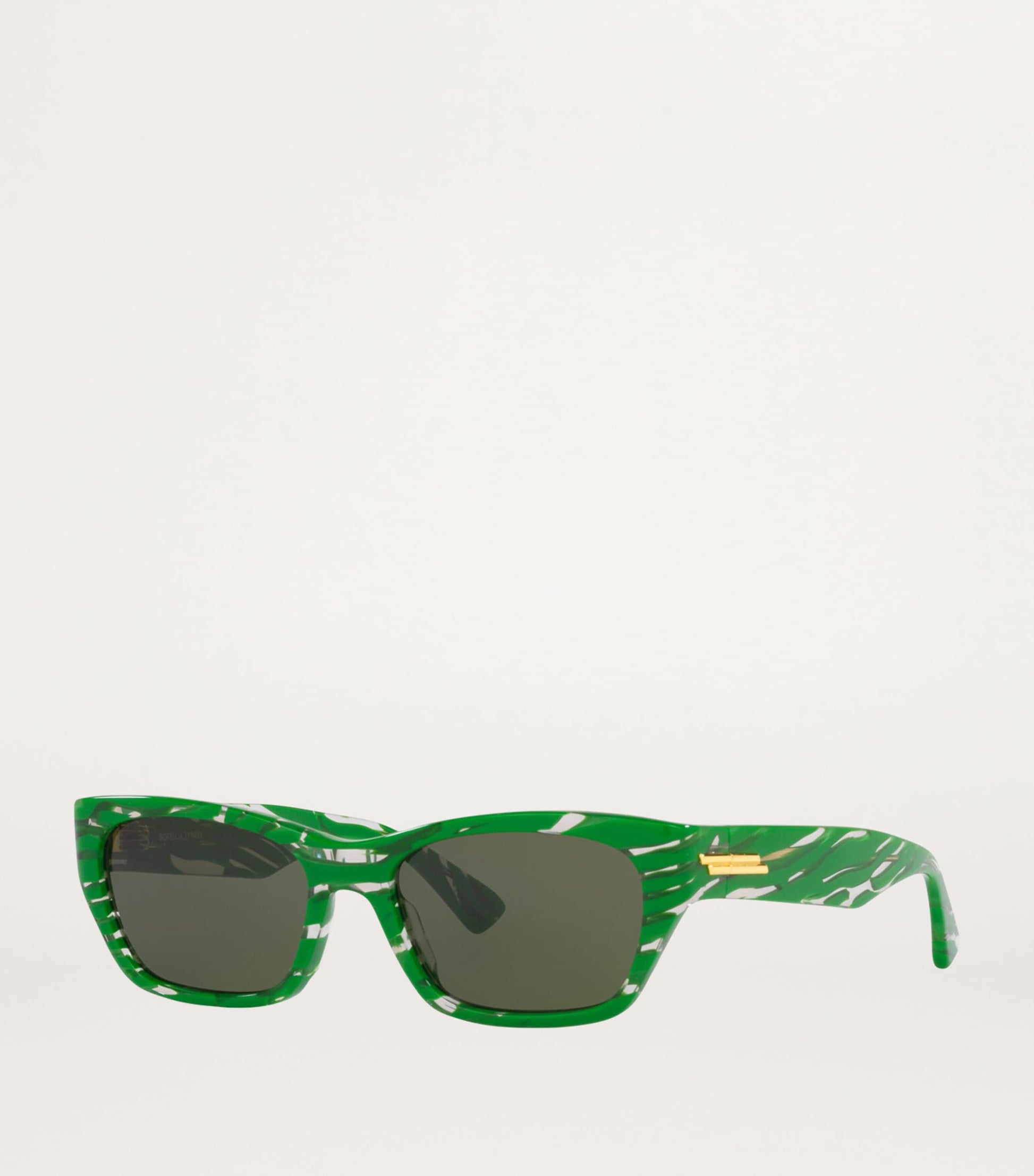 Green Rectangular Sunglasses