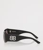 Black Acetate BB0395S Rectangular Sunglasses