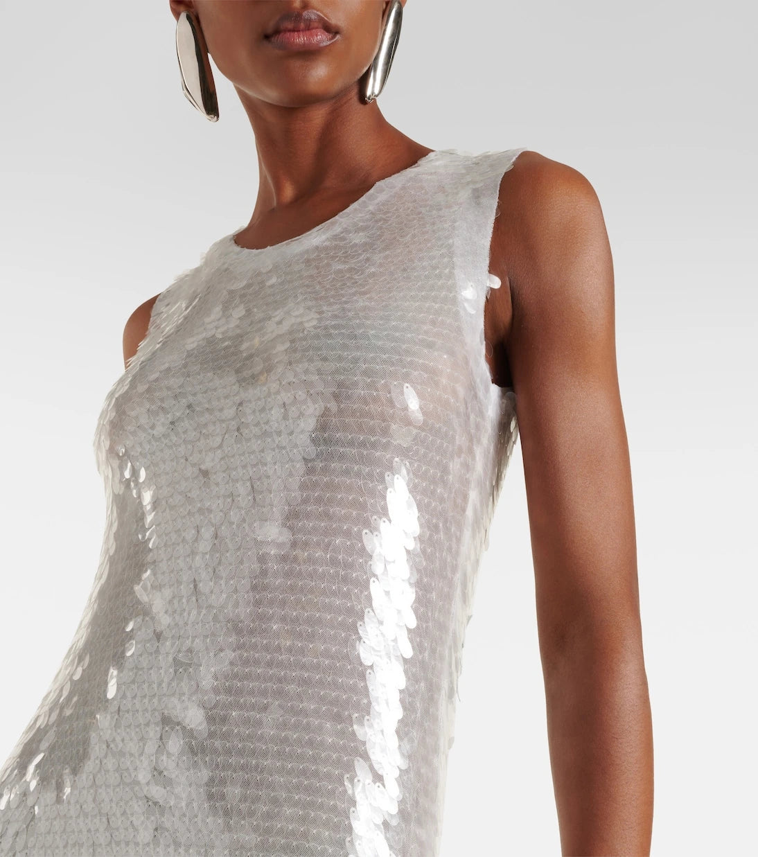 Norma Kamali - Sequined maxi dress