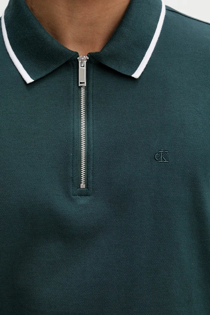 Calvin Klein erkek pamuklu yakalı tişört