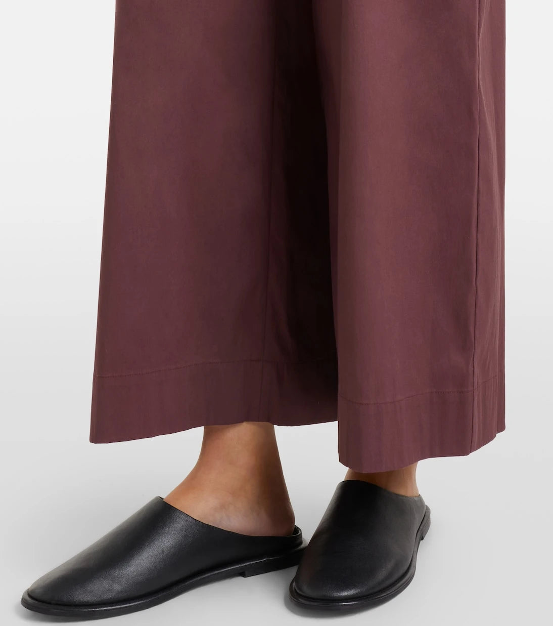 Max Mara - Pece cotton-blend wide-leg pants
