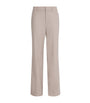 Victoria Beckham Pink Straight Tailored Trousers