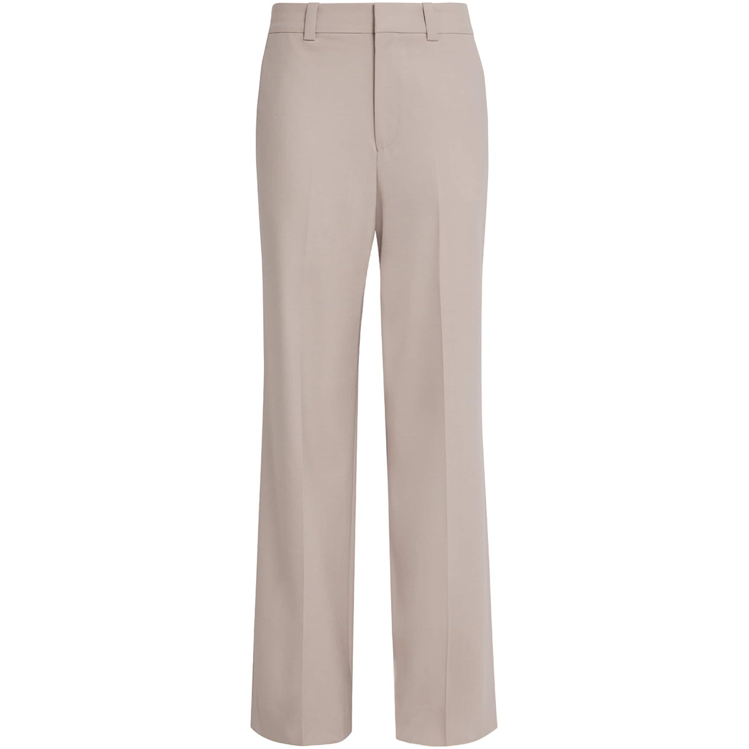 Victoria Beckham Pink Straight Tailored Trousers