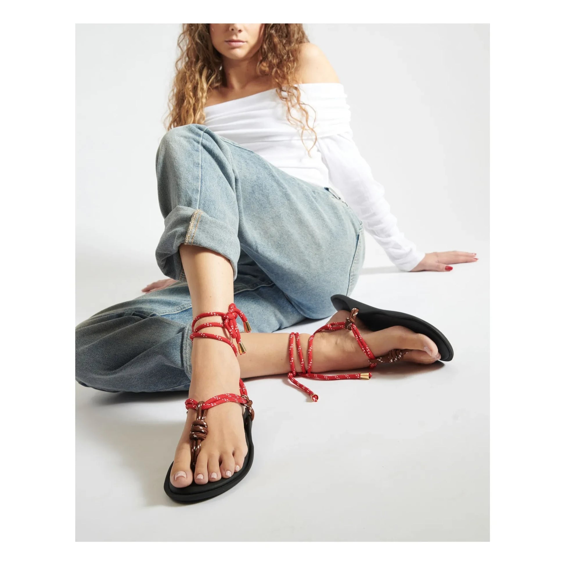 Flòwze - Flò Twin sandals | Red