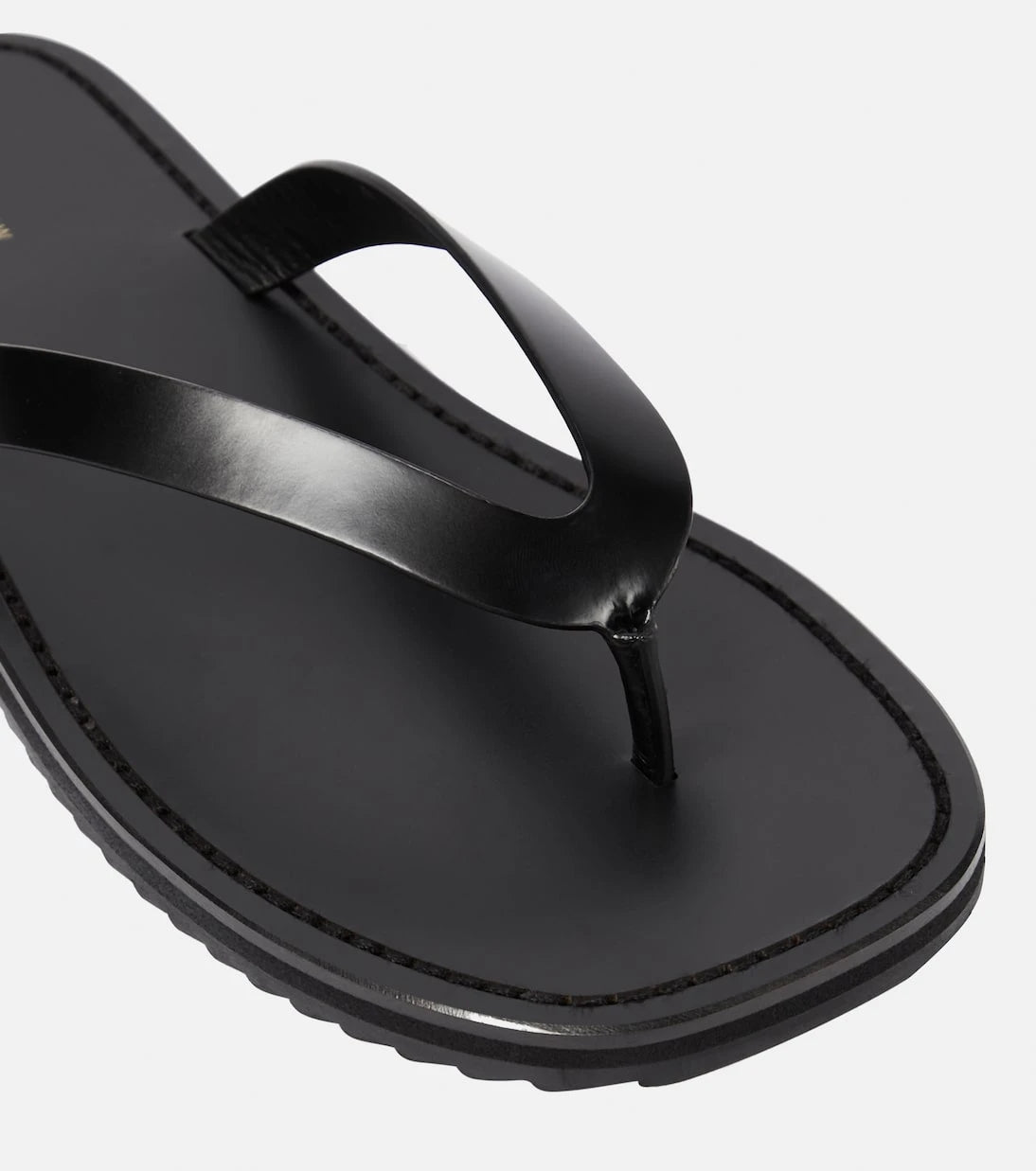 The Row - Leather thong sandals