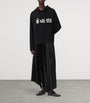 Black Cotton Saint Etie Hoodie