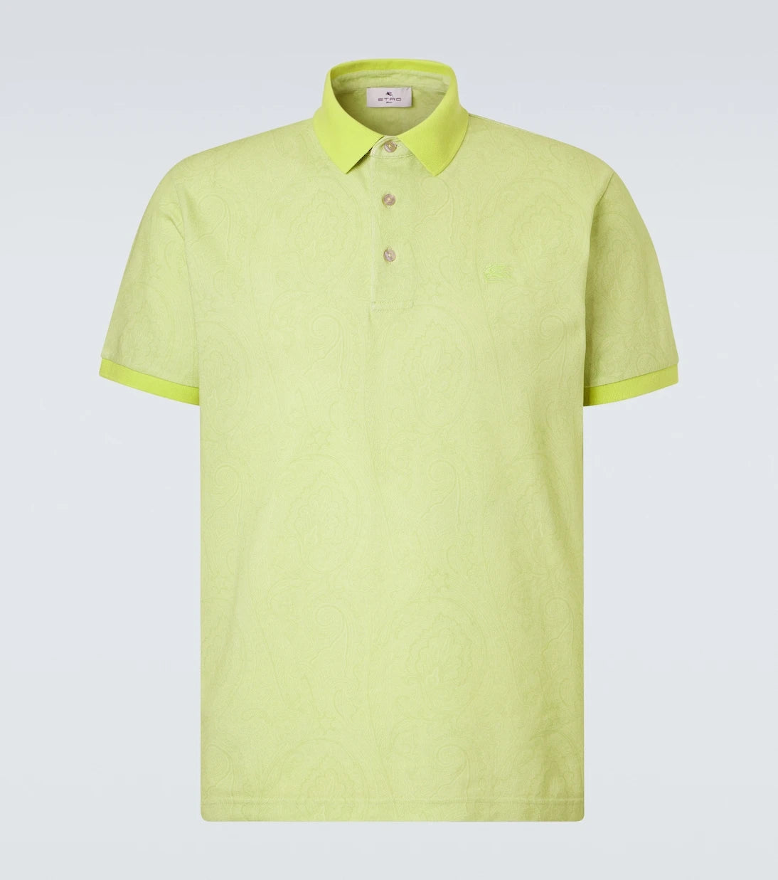 Etro - Paisley cotton polo shirt