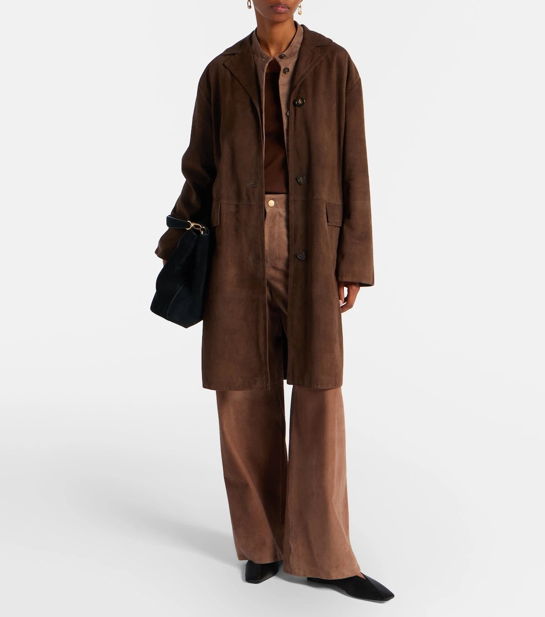 'S Max Mara - Ortensia suede coat