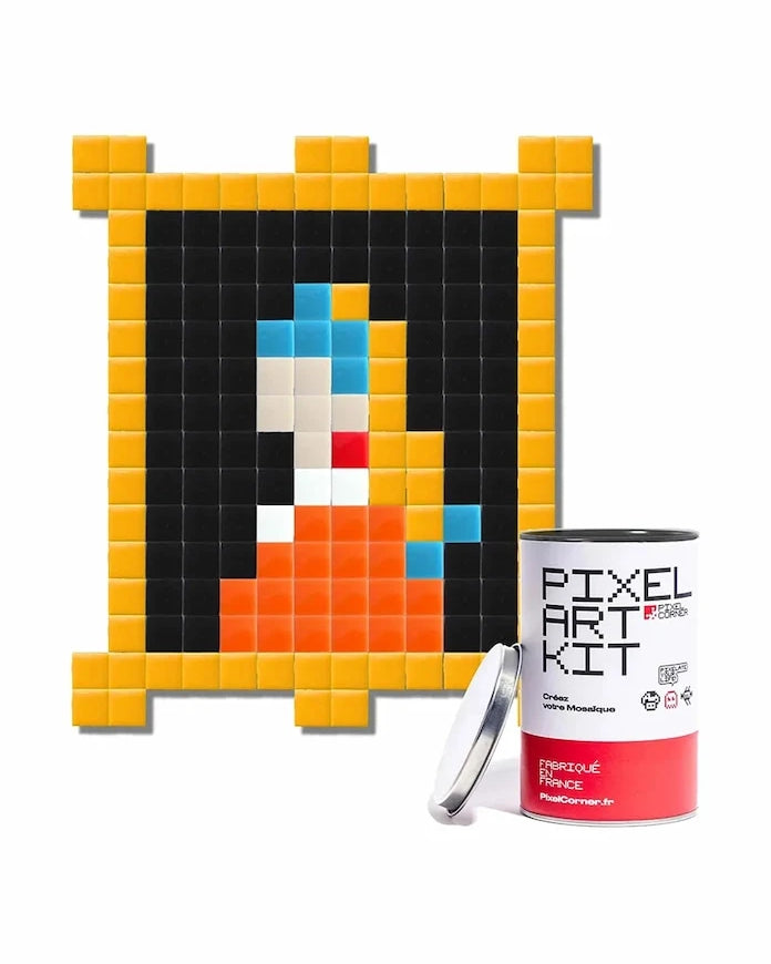 Комплект "направи си сам" пикселна мозайка Pixel Corner Gril+Pearl