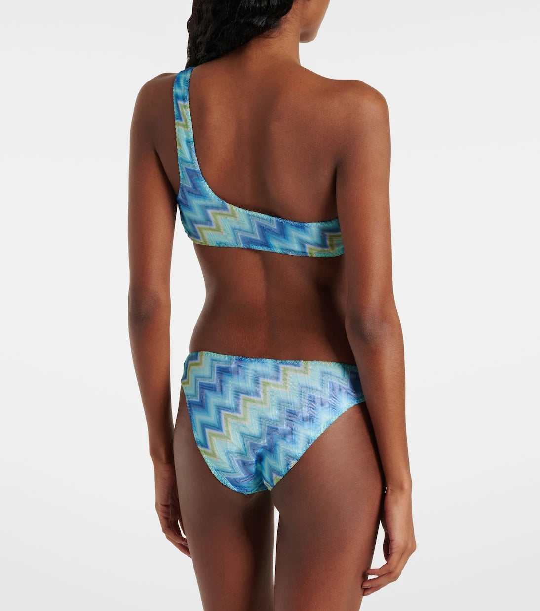 Missoni - Zigzag one-shoulder bikini