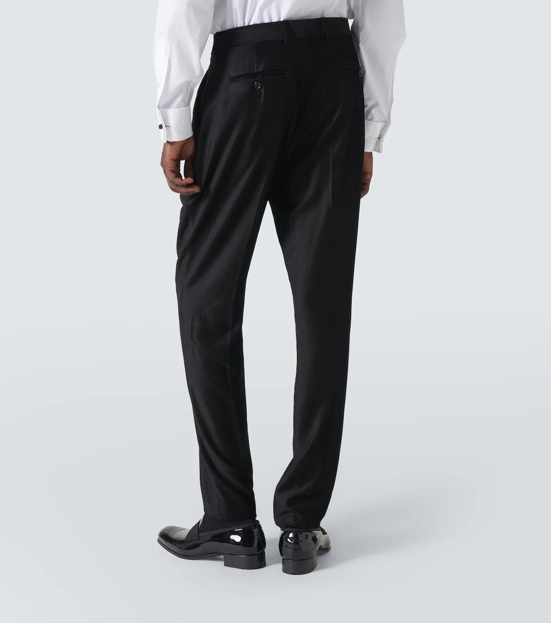 Lardini - Velvet tuxedo pants