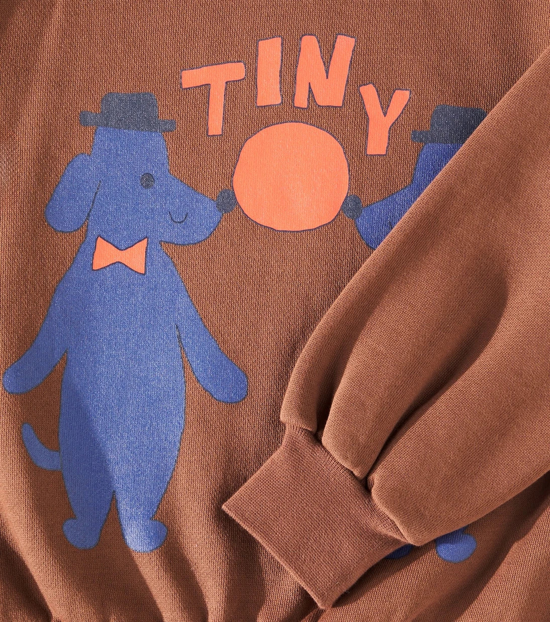 Tinycottons - سويت شيرت من القطن جيرسيه بطبعة كلاب صغيرة