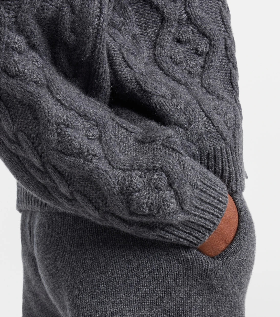 Lisa Yang - Winroe cable-knit cashmere cardigan