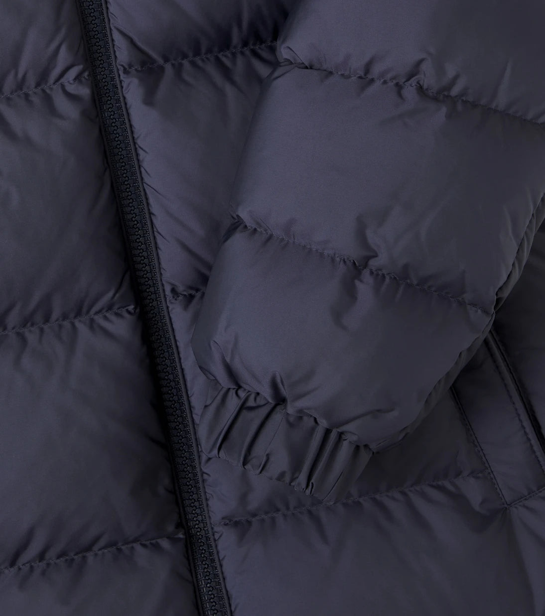 Moncler Enfant - Kapüşonlu kaz tüyü palto
