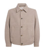 Agnona Brown Alpaca Pressed Spazzolino Overshirt
