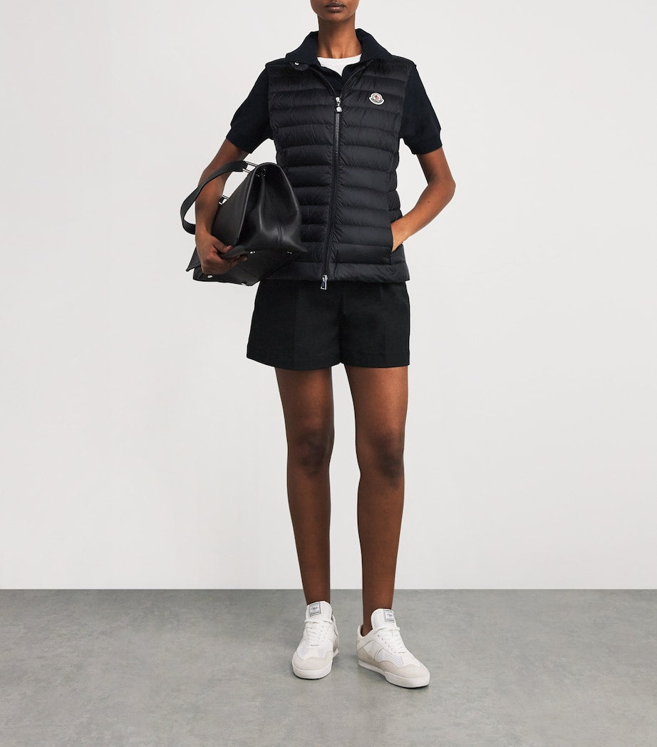 Black Down-Filled Igens Gilet