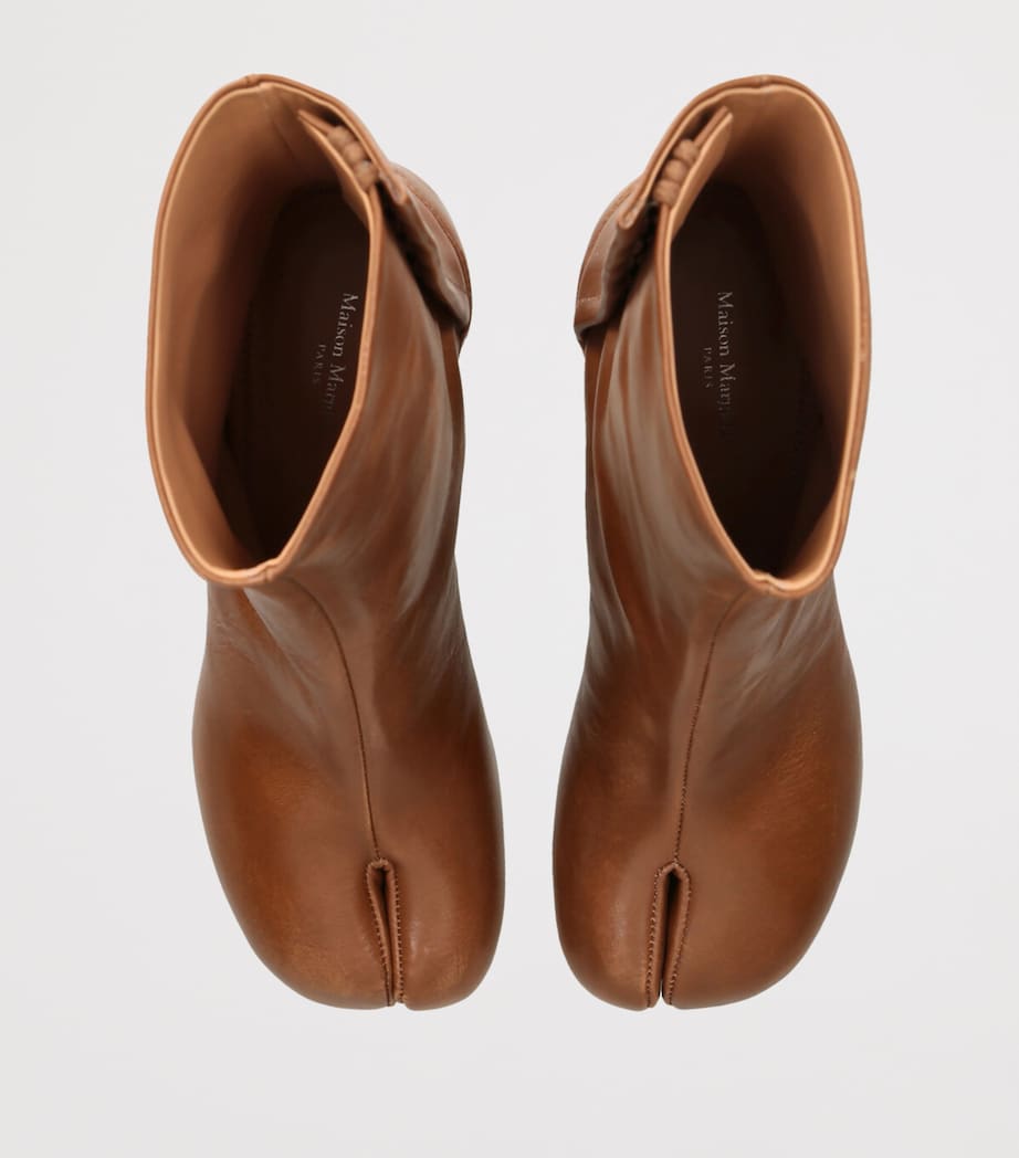 Maison Margiela Beige Sun-Bleached Leather Tabi Boots 60