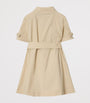Burberry Kids Beige Stretch-Cotton Trench Dress (3-12 Years)