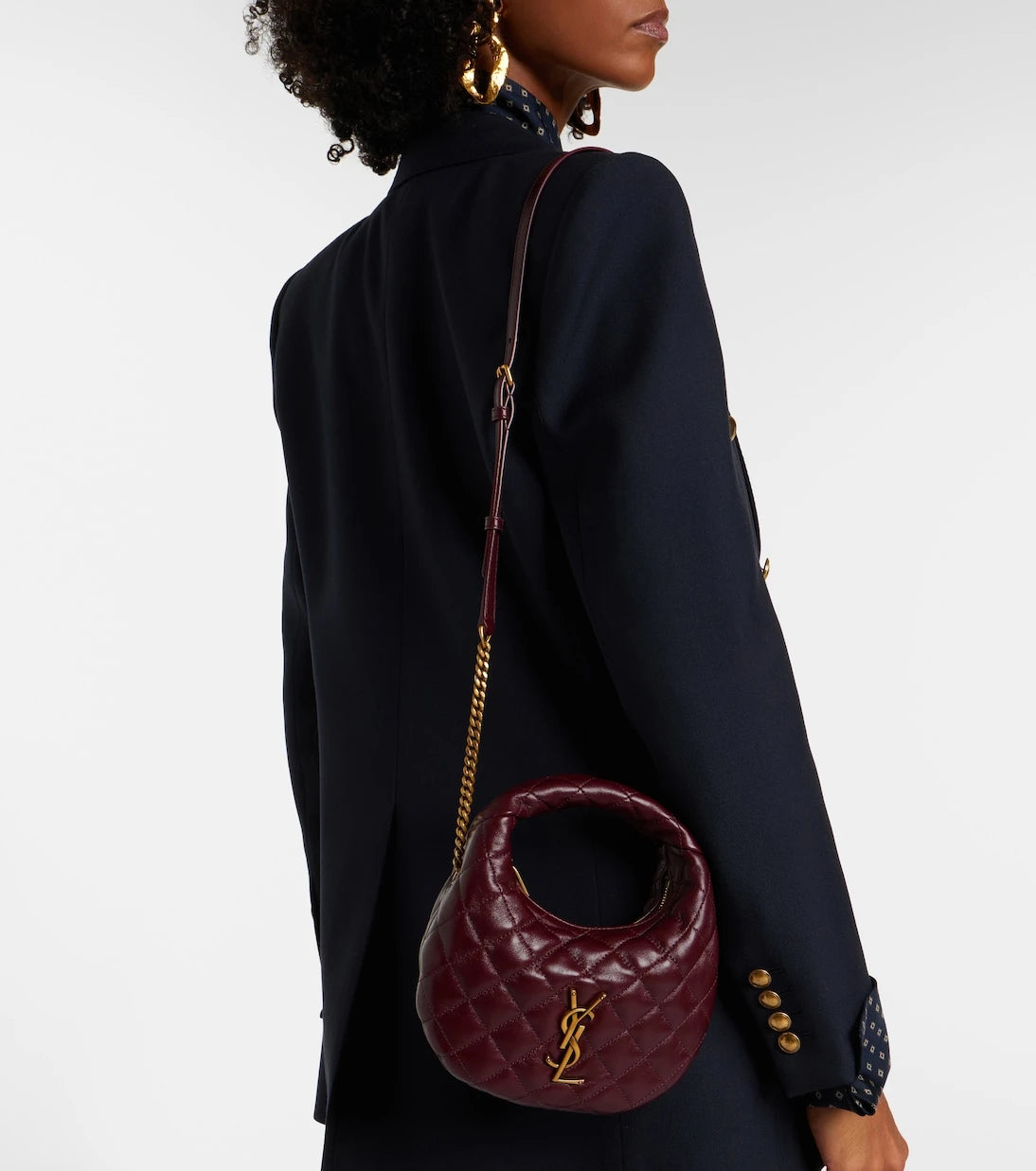 Saint Laurent - Icarino Mini leather top-handle bag