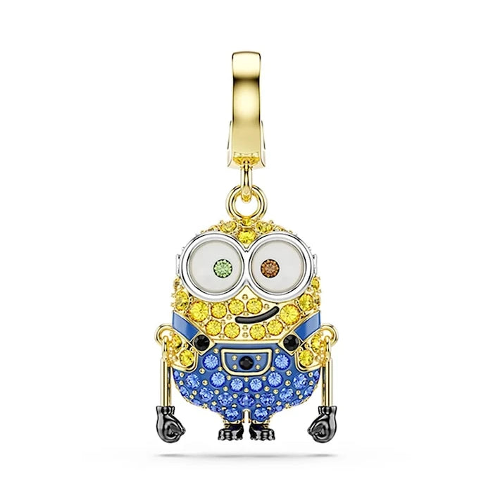 Swarovski metal kristalli kadın kolye ucu Swarovski MINIONS
