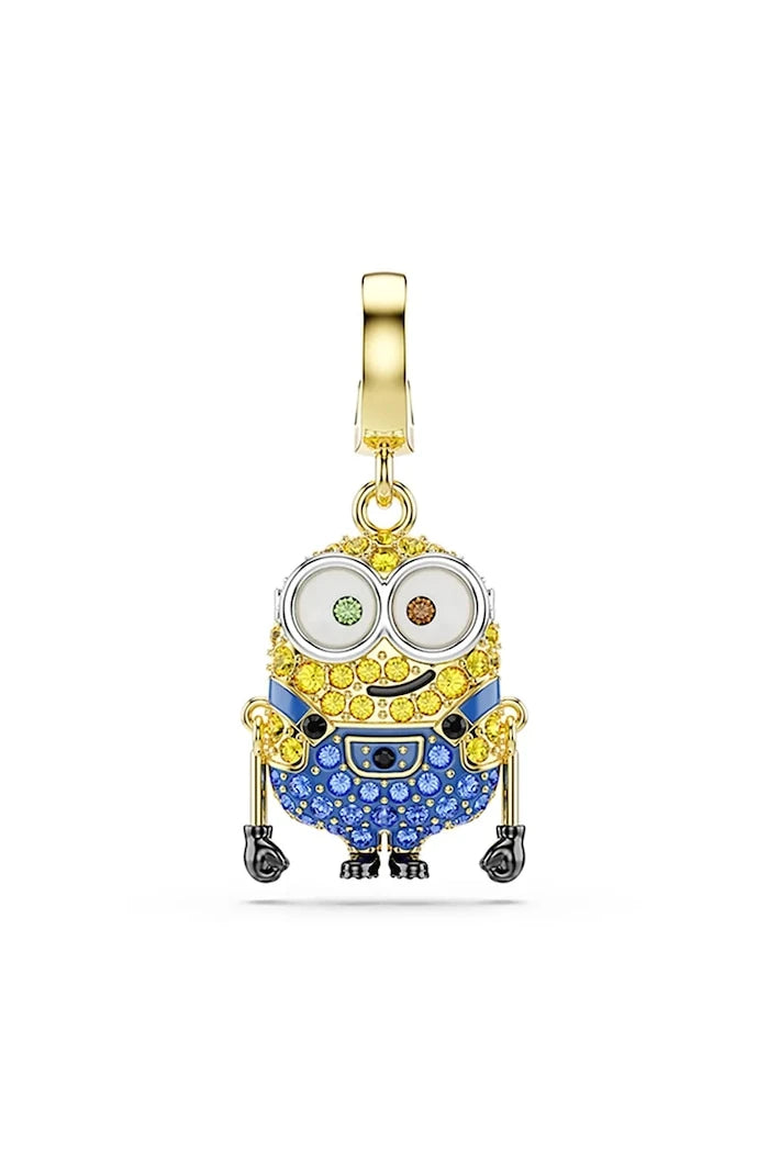 Swarovski metal kristalli kadın kolye ucu Swarovski MINIONS