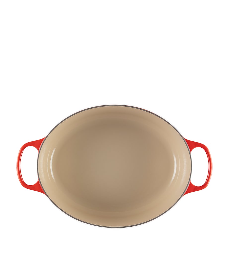 Cast Iron Oval Casserole Dish (35cm)