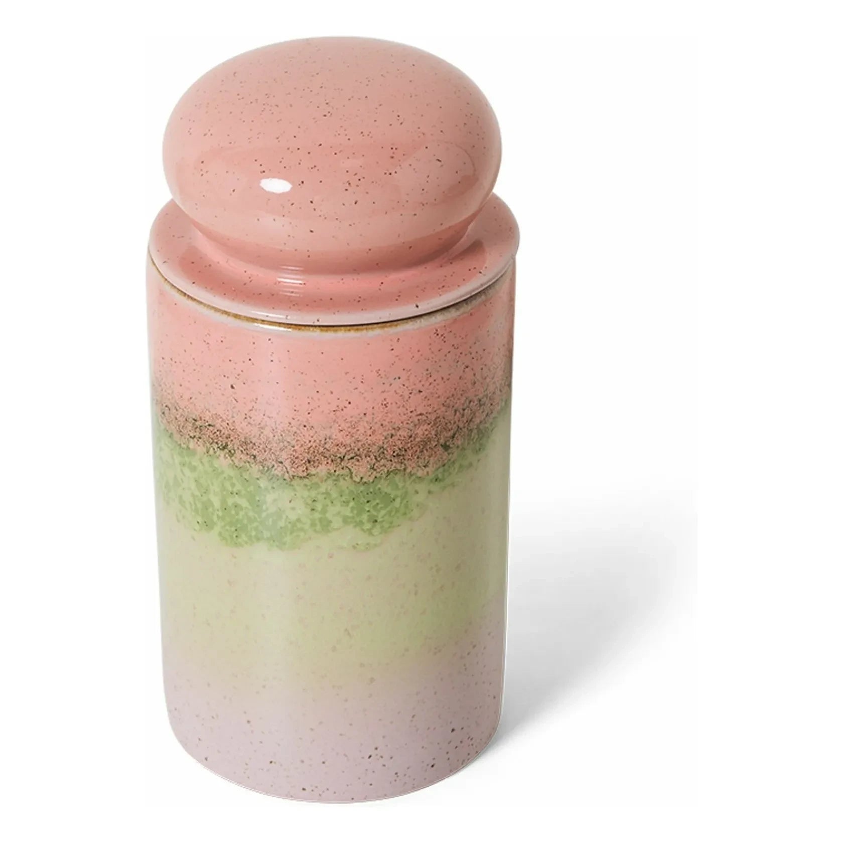 HKliving - Glaze jar | Pink