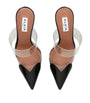 Alaïa Patent Coeur Mules 90