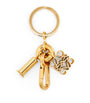 Gold Anagram Keyring