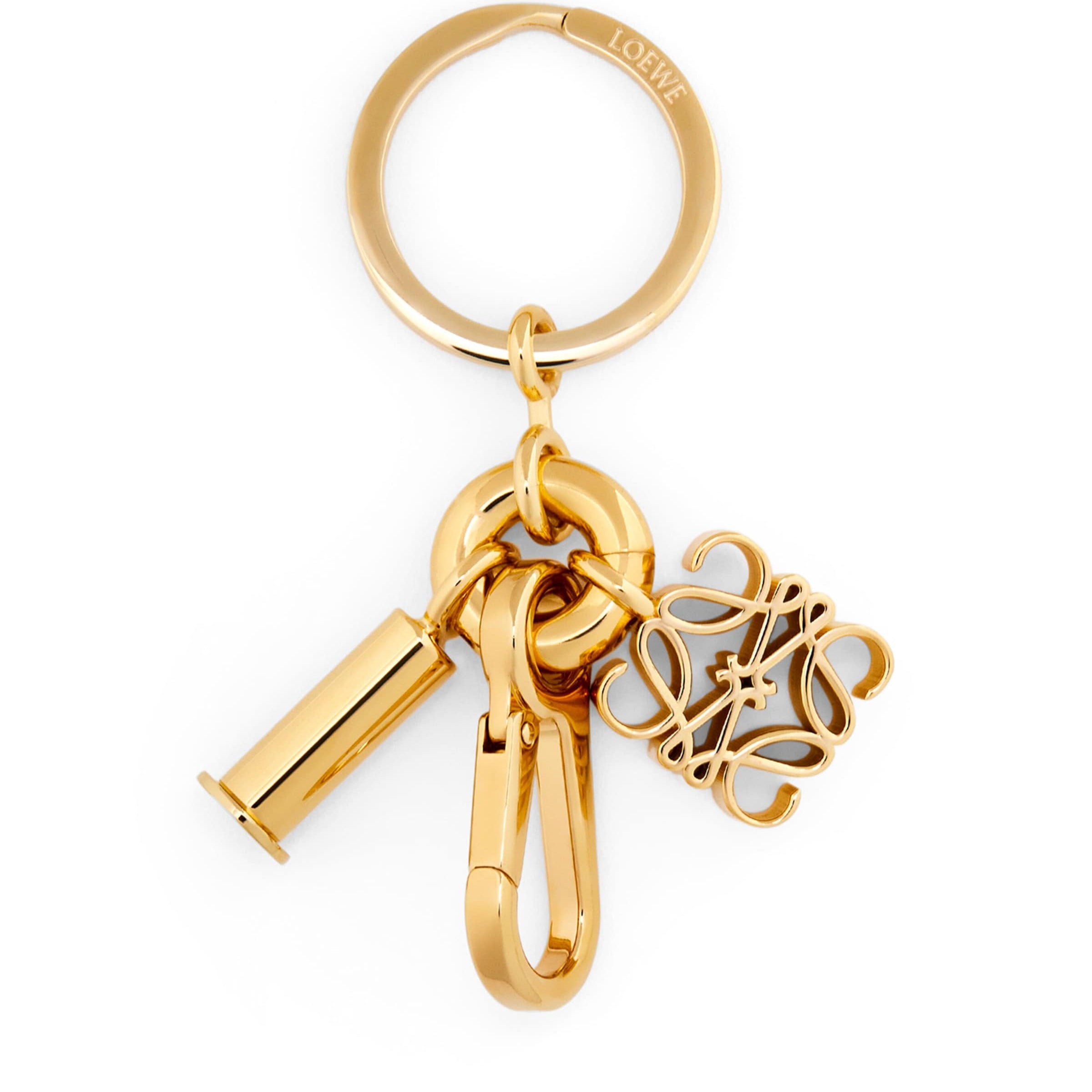 Gold Anagram Keyring