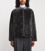Arma Brown Shearling-Lambskin Reversible Lucine Jacket