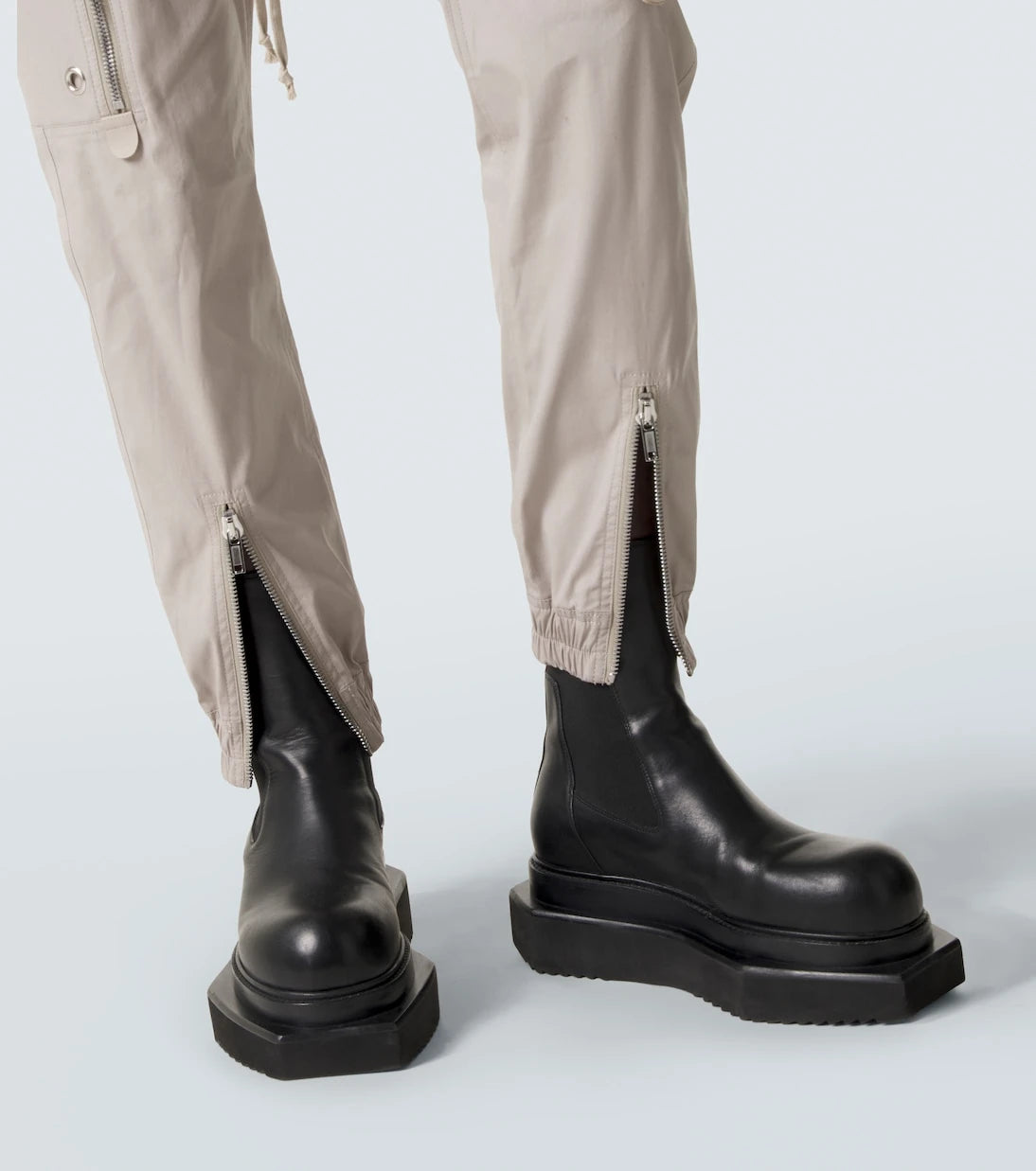 Rick Owens - Bauhaus cotton-blend poplin cargo pants