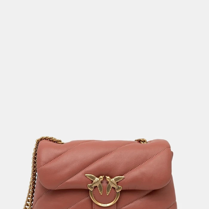 Pinko чанта crossbody дамска от кожа