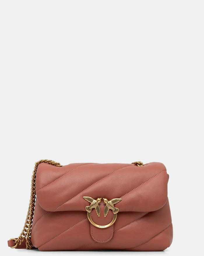 Pinko kadın deri crossbody çanta