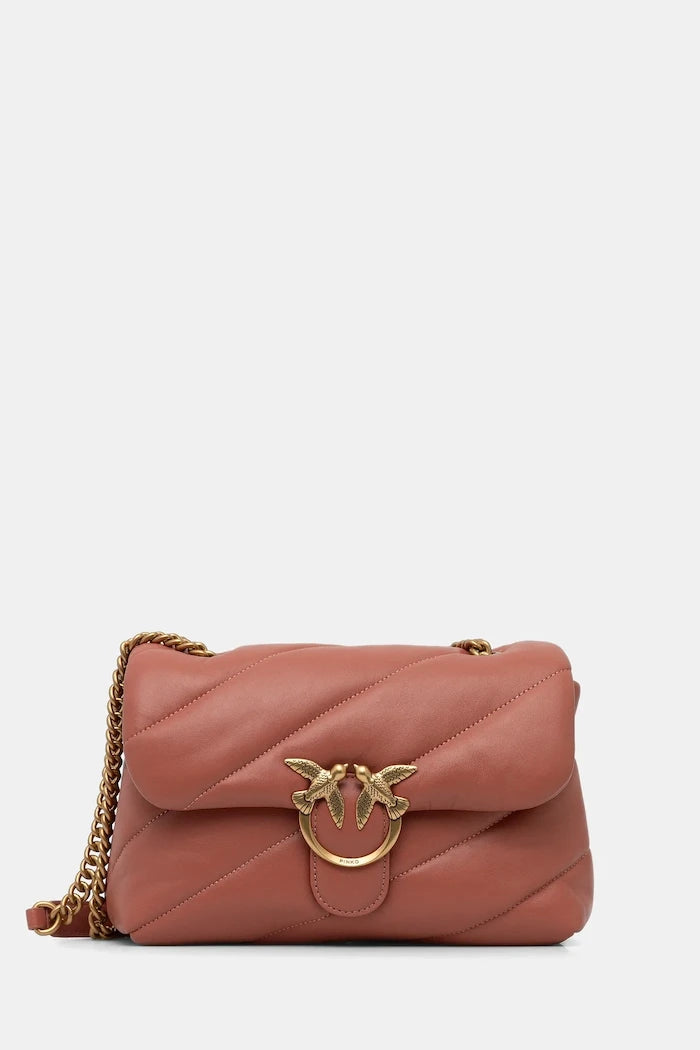 Pinko чанта crossbody дамска от кожа
