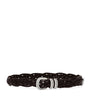 Brunello Cucinelli Leather Woven Belt