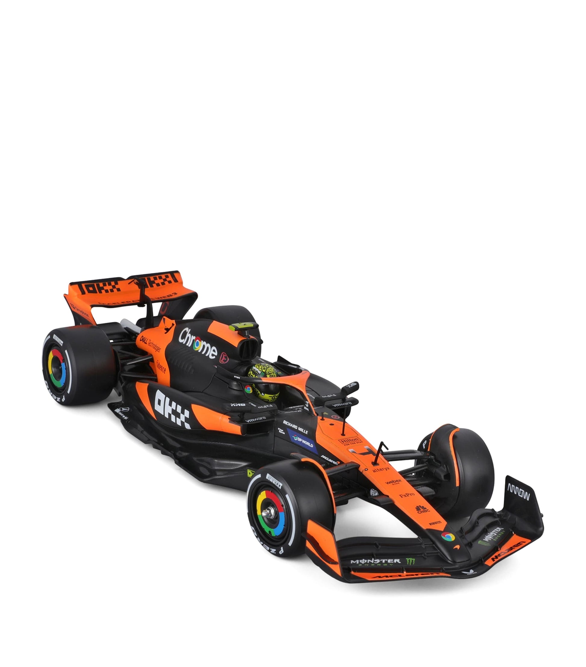 Bburago McLaren MCL38 Lando Norris 2024 1:24 Model