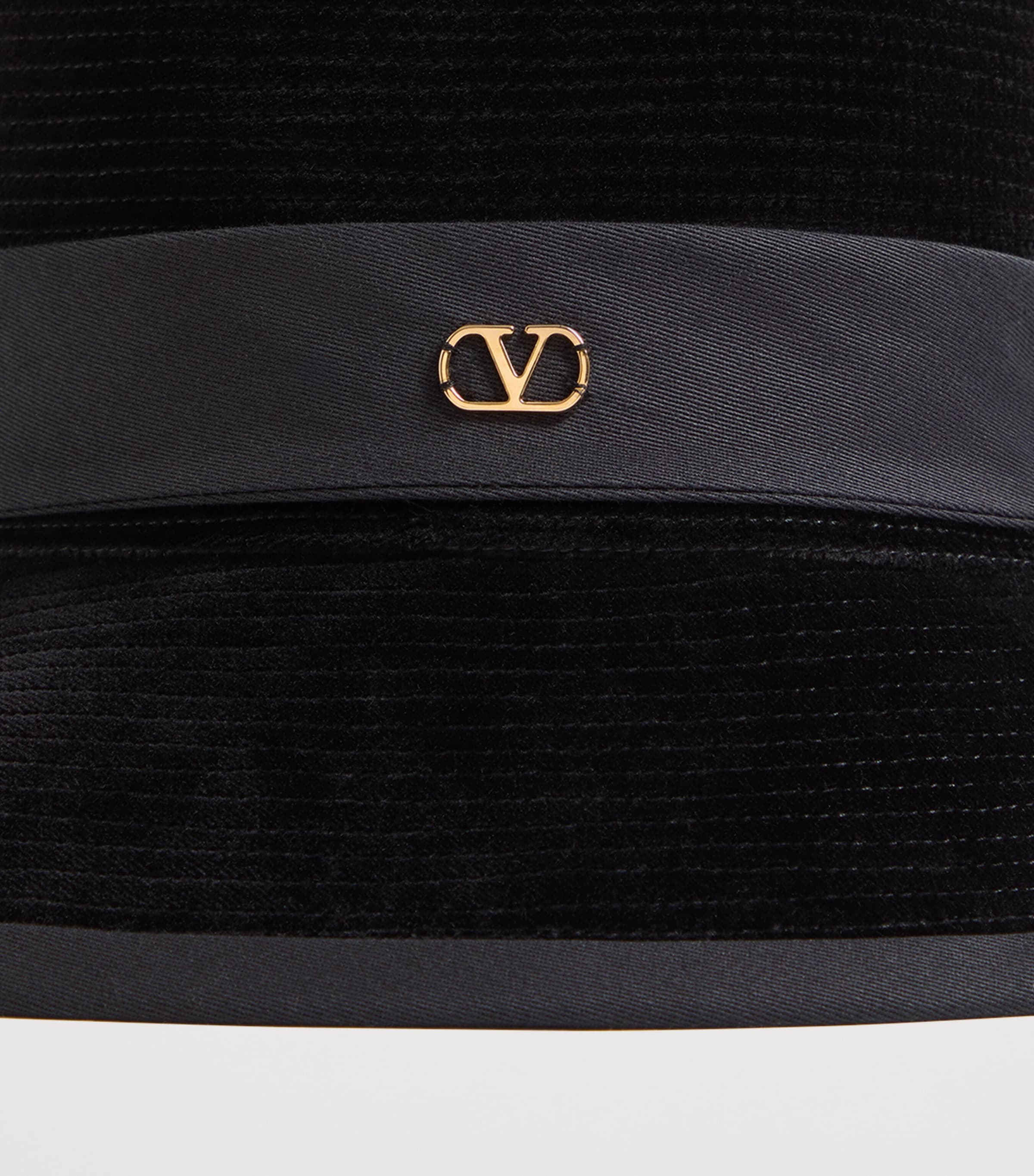 Valentino Garavani Multi Cotton Logo Fedora