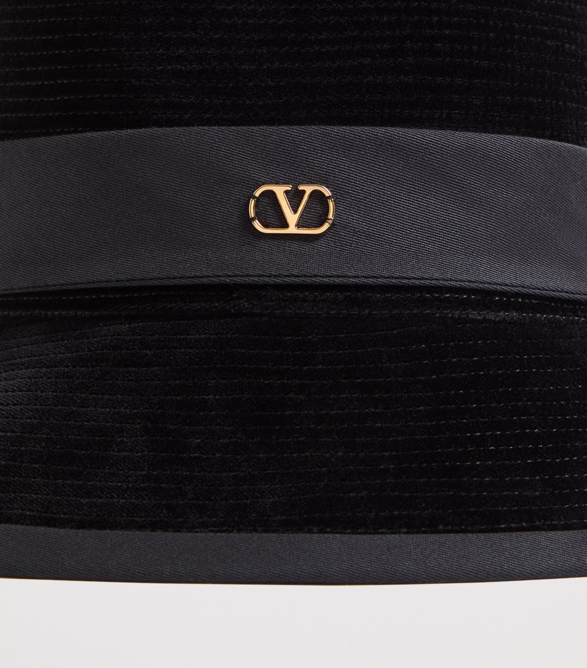 Valentino Garavani Multi Cotton Logo Fedora