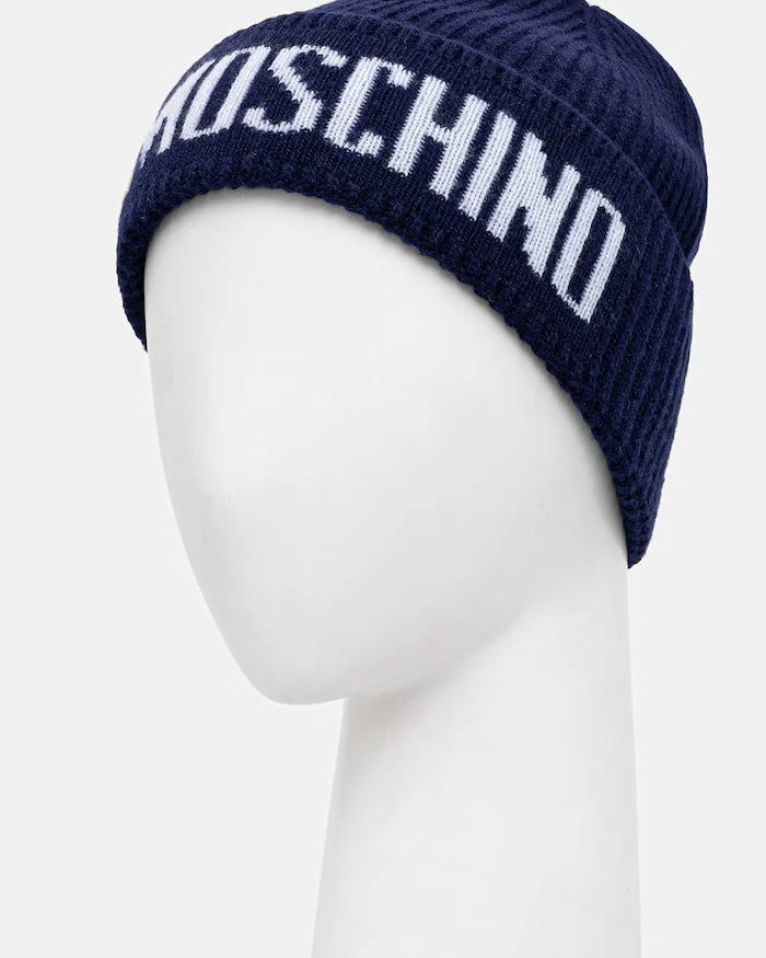 Moschino шапка мъжка с вълна