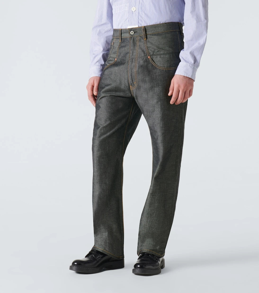Junya Watanabe - x Levi's® cotton twill straight pants