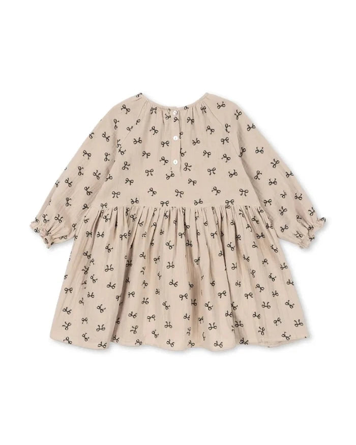 Konges Sløjd COCO DRESS GOTS Çocuk Pamuk Elbise