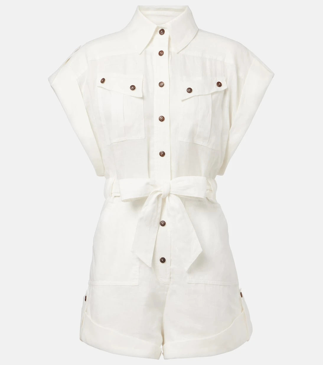 Zimmermann - Linen playsuit
