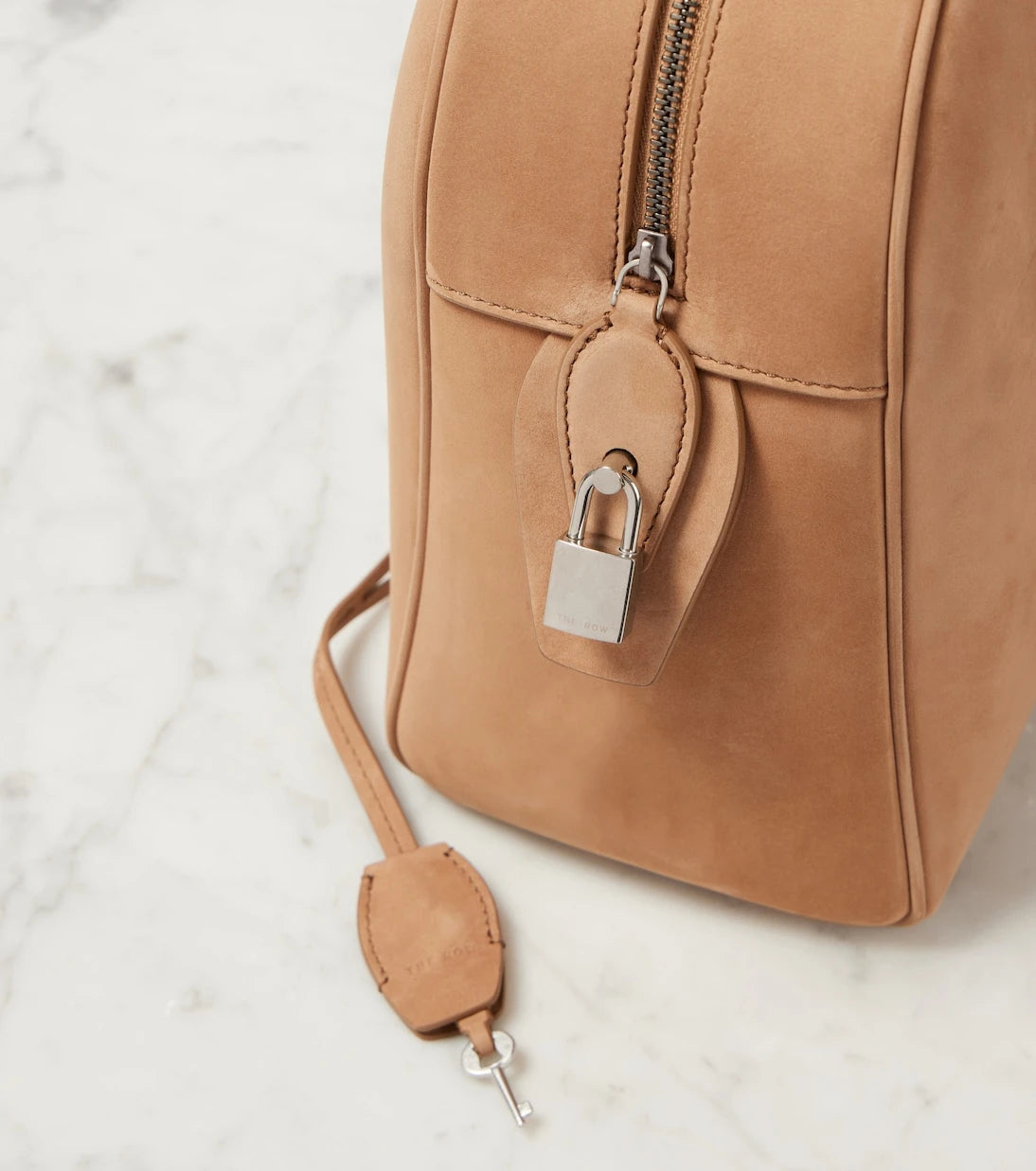 The Row - India 12.00 suede tote bag
