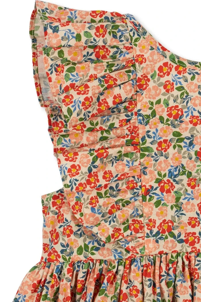 Konges Sløjd CIANNA DRESS GOTS Çocuk Pamuk Elbise