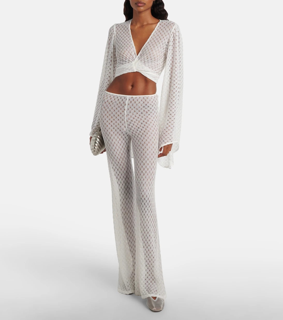 Missoni - Lamé crop top
